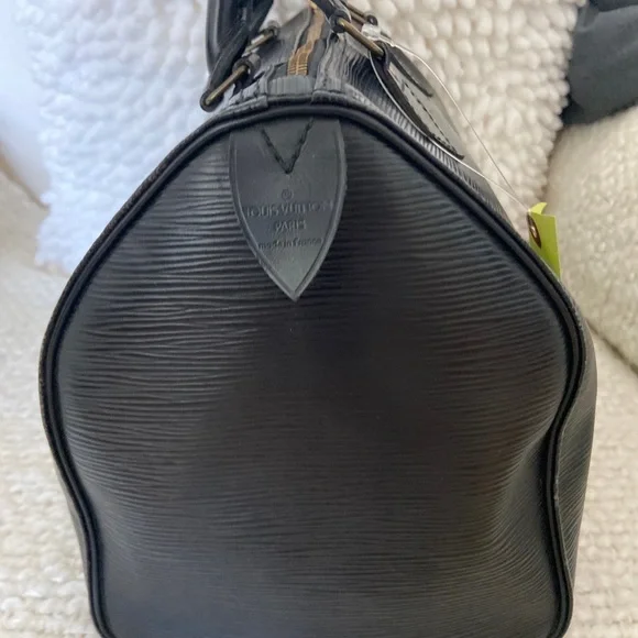 Louis Vuitton Epi Black Speedy 30 - Picture 4 of 14